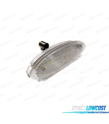 LUZ DE MATRICULA LED PARA OPEL CORSA B 1995-2002 - TIPO 1