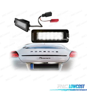 LUZES DE MATRÍCULA LED PARA PORSCHE 911 CARRERA TURBO GT2 996T Y 997T 2001-2011