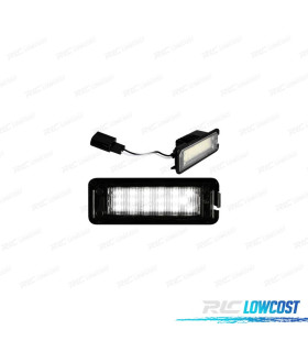 LUZ DE MATRICULA LED PARA SEAT LEON II 2005-2012