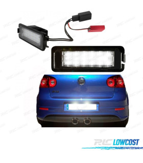LUZES DE MATRÍCULA LED PARA SEAT - VW