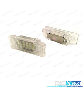 LUZ DE MATRICULA LED PARA SKODA SUPERB 2002-2008