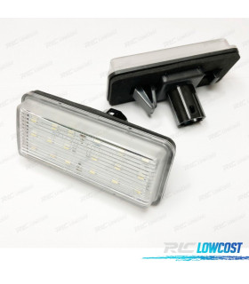 LUZES DE MATRÍCULA LED PARA TOYOTA LAND CRUISER J200 08-14