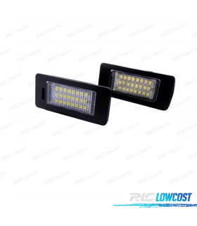 LUZES DE MATRÍCULA LED PARA VOLKSWAGEN VW SHARAN 7N 2011-2016