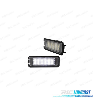 LUZES DE MATRÍCULA LED VOLKSWAGEN VW SCIROCCO 07-14