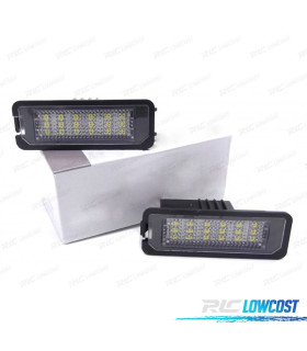 LUZES DE MATRÍCULA LED VOLKSWAGEN VW POLO 10-16