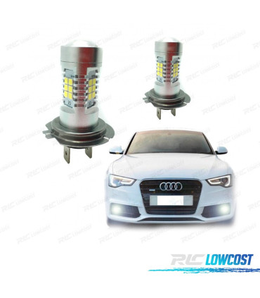 KIT DE LUZES DE NEVOEIRO LED H7 60 WATTS CANBUS