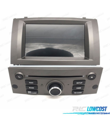 AUTO RÁDIO GPS 7" ANDROID 11 PARA PEUGEOT 407 04 – 10