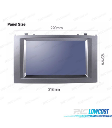 AUTO RÁDIO GPS 7" ANDROID 11 PARA PEUGEOT 407 04 – 10