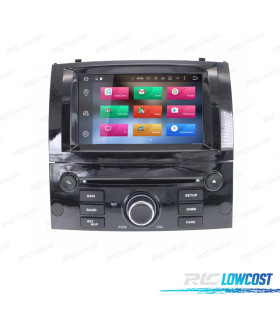 AUTO RADIO GPS ANDROID 11 PARA PEUGEOT 407 04–10