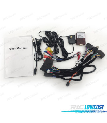 AUTO RÁDIO 7” ANDROID 11 DVD GPS PARA RENAULT MEGANE 3 2009 – 2015 COR CINZA