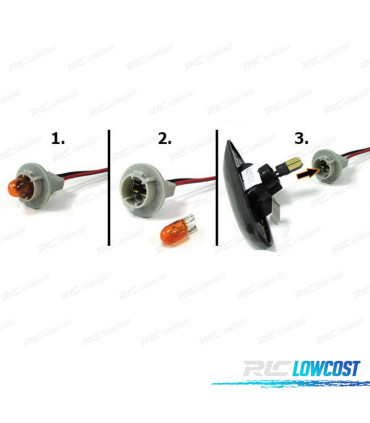 PISCAS LATERAIS LED PARA PORSCHE 911 996 + BOXSTER 986