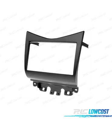 MOLDURA ADAPTADOR PRETO PARA RADIO 2-DIN PARA HONDA ACCORD