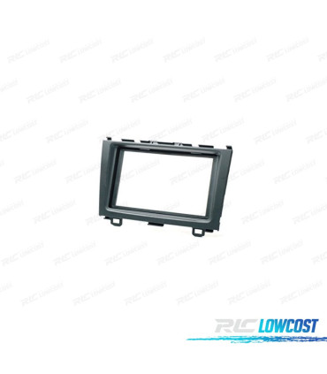 MOLDURA ADAPTADOR PRETO PARA RADIO 2-DIN PARA HONDA CR-V 07-11