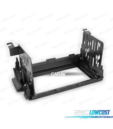 MOLDURA ADAPTADOR PRETO PARA RADIO 2-DIN PARA HONDA CIVIC 2016+