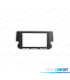 MOLDURA ADAPTADOR PRETO PARA RADIO 2-DIN PARA HONDA CIVIC 2016+