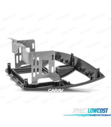 MOLDURA ADAPTADOR PRETO PARA RADIO 2-DIN PARA HONDA CIVIC HATCHBACK 2012+