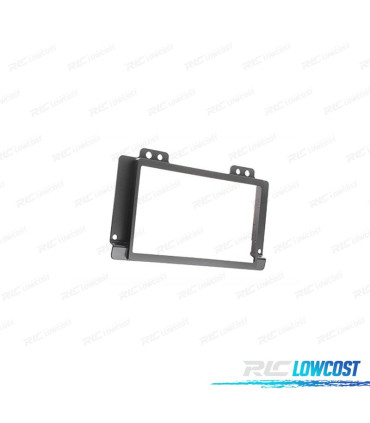 MOLDURA ADAPTADOR PRETO PARA RADIO 2-DIN PARA LAND ROVER FREELANDER 04-07