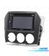 MOLDURA ADAPTADOR PRETO PARA RADIO 2-DIN PARA MAZDA MX-5 MIATA
