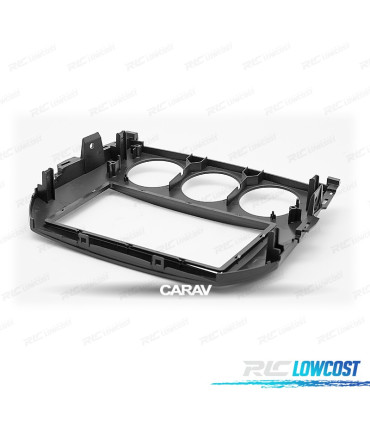 MOLDURA ADAPTADOR PRETO PARA RADIO 2-DIN PARA MAZDA MX-5 MIATA