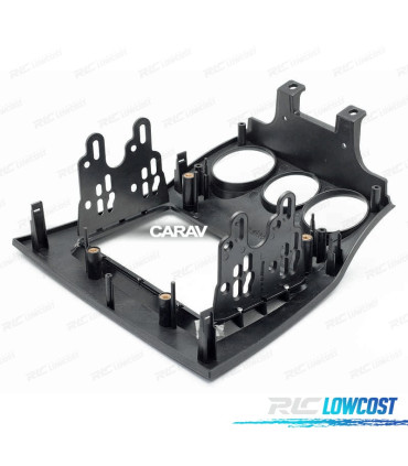 MOLDURA ADAPTADOR PRETO BRILHANTE PARA RADIO 2-DIN PARA MAZDA RX-8 08-11