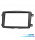 MOLDURA ADAPTADOR PRETO PARA RADIO 2-DIN PARA MERCEDES CLASE-C CLASE-CLK CLASE-G VIANO VITO