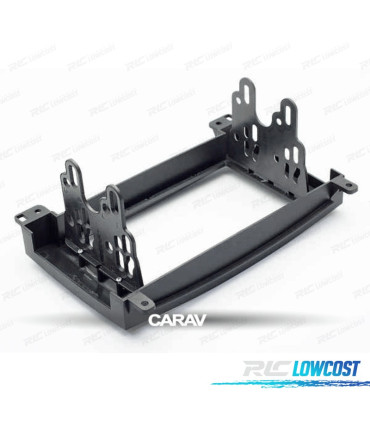 MOLDURA ADAPTADOR PRETO PARA RADIO 2-DIN PARA MERCEDES CLASE A CLASE В VITO VIANO