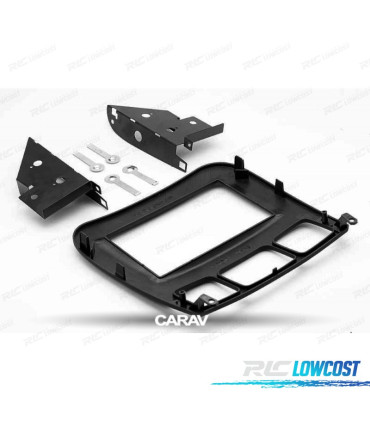 MOLDURA ADAPTADOR PRETO PARA RADIO 2-DIN MERCEDES CLASE S W220