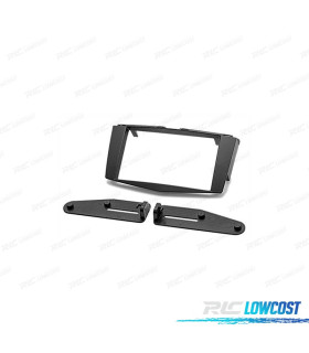 MOLDURA ADAPTADOR PRETO PARA RADIO 2-DIN PARA MERCEDES CLASE-C