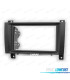 MOLDURA ADAPTADOR PRETO PARA RADIO 2-DIN PARA MERCEDES CLASE-SLK