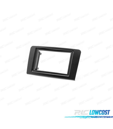 MOLDURA ADAPTADOR PRETO PARA RADIO 2-DIN PARA MERCEDES CLASE-M CLASE-GL