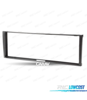 MOLDURA ADAPTADOR PRETO PARA RADIO 1-DIN PARA RENAULT CLIO MODUS MEGANE SCENIC
