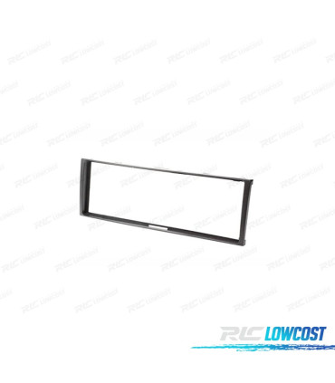 MOLDURA ADAPTADOR PRETO PARA RADIO 1-DIN PARA RENAULT CLIO MODUS MEGANE SCENIC
