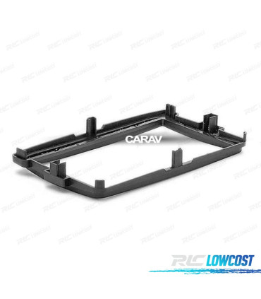 MOLDURA ADAPTADOR PRETO PARA RADIO 2-DIN PARA RENAULT DACIA DUSTER LOGAN CAPTUR SYMBOL DOKKER LODGY SANDERO TRAFIC