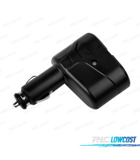 CARREGADOR DE ISQUEIRO 12V COM 2 ENTRADAS