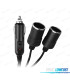 CARREGADOR DE ISQUEIRO 12V COM 2 ENTRADAS E CABO 28CM