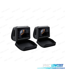 ENCOSTOS DE CABEÇA COM DVD E HDMI LCD 10,1 1080P TACTIL