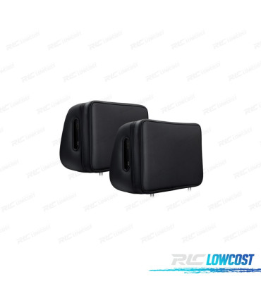 ENCOSTOS DE CABEÇA COM DVD E HDMI LCD 10,1 1080P TACTIL