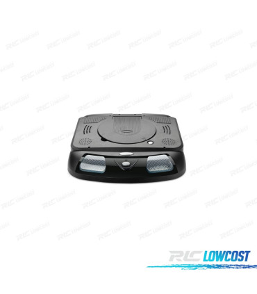 ECRA DE TEJADILHO TECTO XTRONS DE 9" COM DVD E JOGOS