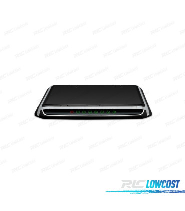 TELA DE TETO ULTRA FINA DE 15,6" COM LUZ LED HDMI 1080P USB E SD