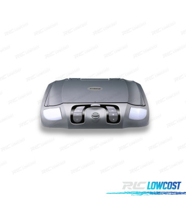 ECRÃ DE TETO CINZENTO 15,6" COM DVD COLUNAS LUZ E JOGOS 32BITS