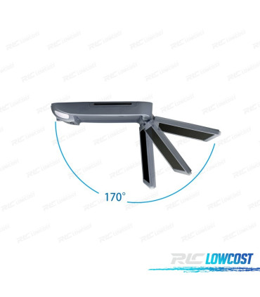 ECRÃ DE TETO CINZENTO 15,6" COM DVD COLUNAS LUZ E JOGOS 32BITS