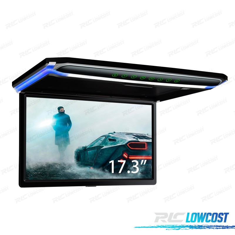 Pantalla Techo para Coche 12,1 Ultra Fina USB SD HDMI