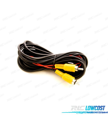 EMISOR + RECETOR WIRELESS PARA CAMARA TRASEIRA POR RCA