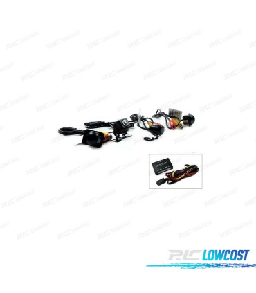 SISTEMA DE APARCAMENTO 360º DE VISAO COM 4 CÁMARAS