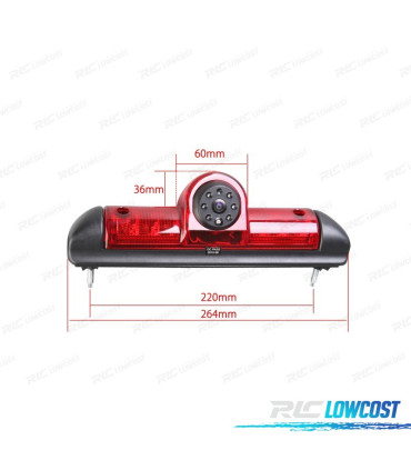 CÂMARA DE ESTACIONAMENTO COM VISÃO NOCTURNA CITROEN FIAT E PEUGEOT