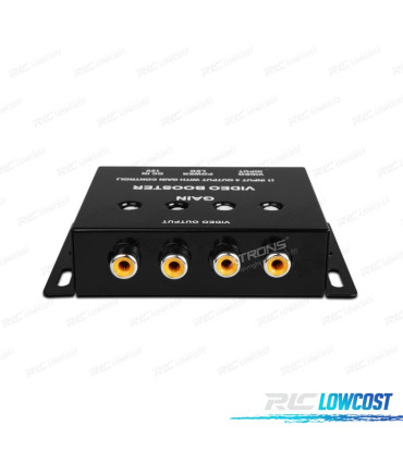 SPLITTER DE 4 CANAIS 1 ENTRADA 4 SAIDAS RCA
