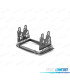 MOLDURA ADAPTADOR CINZA PARA RADIO 2-DIN ALFA ROMEO 147 Y GT
