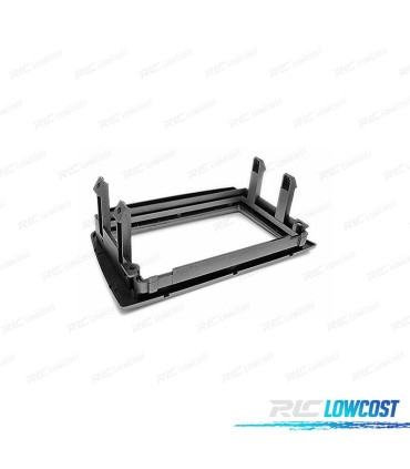 MOLDURA ADAPTADOR CINZA PARA RADIO 2-DIN ALFA ROMEO MITO