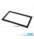 MOLDURA ADAPTADOR PRETO PARA RADIO 2-DIN PARA MERCEDESVW SKODA SEAT VOLVO