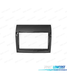 MOLDURA ADAPTADOR PRETO BRIHLO PARA RADIO 2-DIN PARA CITROEN JUMPER PEUGEOT BOXER FIAT DUCATO